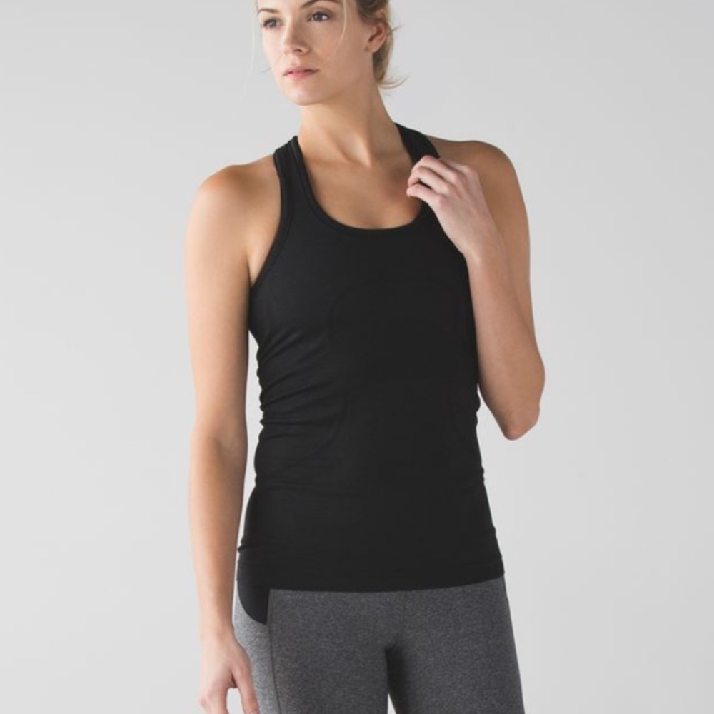 Lululemon Swiftly Tech Tank sz4 Black